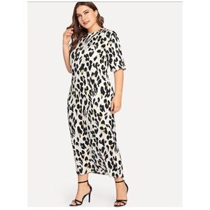 Shein leopard dress